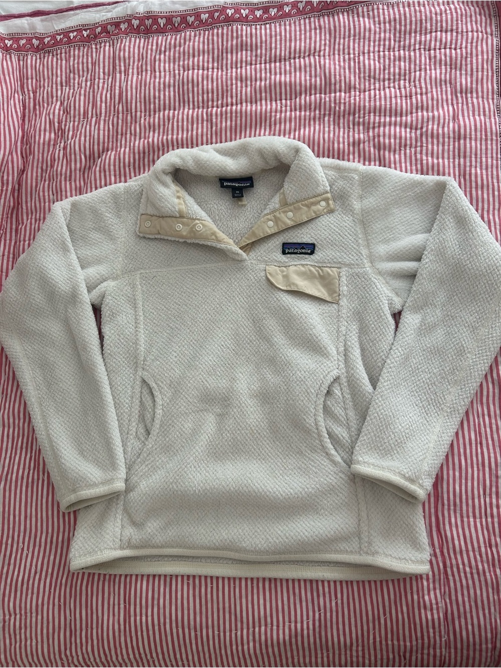 Patagonia button snap sweater